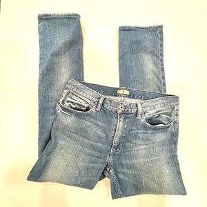 Ralph Lauren straight leg Thompson jeans mid rise 31 x  30